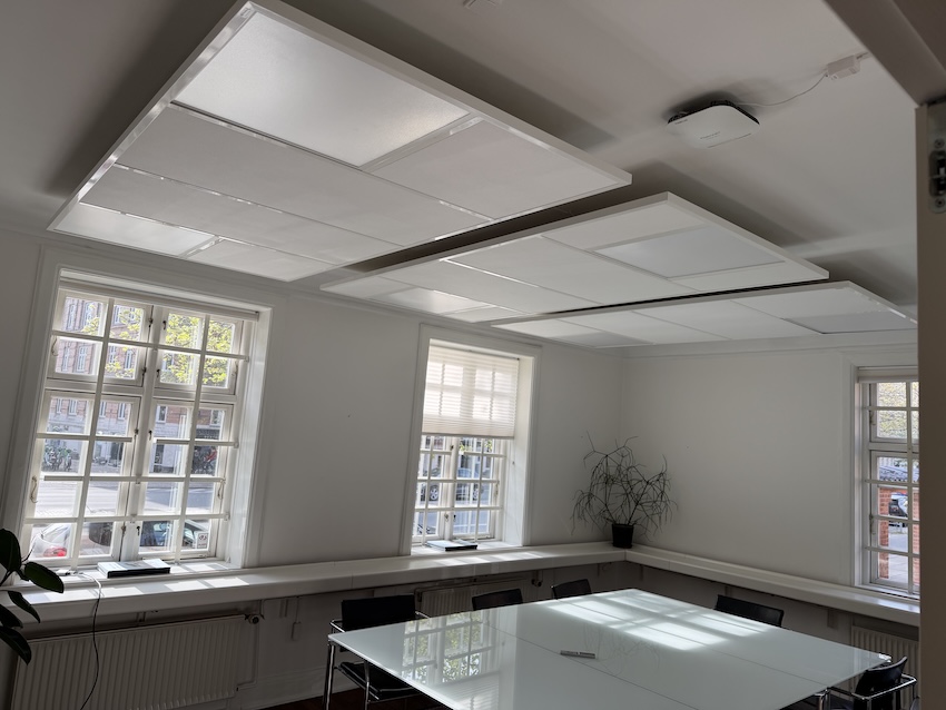 akustik regulering loft.